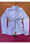 Turtleneck 2-Piece Black and White Color Long Sleeve Cotton T-shirt-Athlete - 2