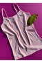 Women's Corded 6-Piece String Strap Cotton Undershirt ( Pink, White, Skin, Blue, Ecru, Green ) - 4