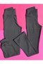 Scuba-Diver (2-Pack) Fabric Gatherer High Waist Spanish Leg and Jogger Women's Leggings - 7