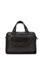 Men's Genuine Leather Brown Briefcase - 3
