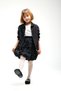4-8 Years Old Royal Pearl Girls' Set-Black - 4