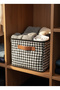 1Pc Steel Closet Organizer 45X25X20 Shelf Organizer Storage Foldable Clothing Organizer - 5