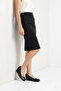Genuine Leather Black Women's Wedge Heeled Leather Shoes Trc-0274 - 7