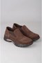 Select 501 genuine leather casual women's shoe coffee nubuck - 2