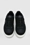 112230252 Isaac Sneaker Men's Leather Shoes Black - 5