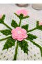 Hand Knitted Bath Washcloth – Dowry Washcloth – Bridal Gift – Full Bowknot - 4