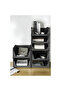 3-Tier Sliding Shelf Organizer Inside the Cabinet, 3-Tier Cabinet Organizer Shelf Inside the Cabinet'Anthracite Gray' - 3