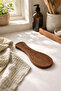 Natural Wooden Spoon Holder & Ladle Stand – Countertop Organizer - 2