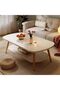Modern Coffee Table White 2 Layer