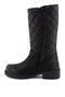 102 15980-Z Women's Genuine Leather Boots Harley Black - 4