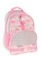 Big Kids Patterned Backpack Pink Dinosaur