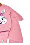 Baby Girl Seasonal Long Sleeve Cute Rabbit Printed Sweathirt Top and Bottom Set - 7