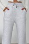 Women's Wide Leg High Waist Fleece Winter Sweatpants 1086 - 5