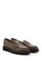 Mink Antique Heart Genuine Leather Round Toe Filling Sole Loafer Women's Casual Shoes 24092 - 3