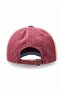 Navy Blue Burgundy Vintage Shine Hat - 3