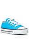 Children's Unisex Denim Blue Comfortable Lace-Up Sneakers