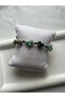 Natural Stone Spiral Bracelet & Anklet (Unakit Pink Quartz Malachite Aventurine Fluorite Jade Amazonite) - 4