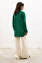 Flower Patterned Cotton Shirt - 5