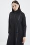Hooded High Collar Sportswear Black 0131 - 4