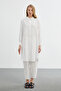 Shirt Collar Long Ecru Tunic 1422 - 2