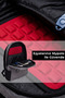Premium 15.6" Slim Laptop Backpack Gray, Water Repellent Office Bag with Shock Absorbing Eva Protection - 5