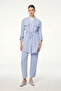Pocket Detailed Triple Combination Gray/Blue Set 1212 - 3