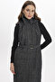 Hooded Anthracite Vest with Pocket Detail 0087 - 3