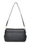Black Bag with Metal Buckle Detail 0028 - 6