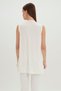 Crew Neck Sleeveless Undergarment Ecru Tunic 0002 - 6