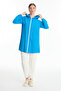Hooded Zippered Turquoise Cardigan 0122 - 5
