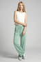 Women's Ultra Soft Stretchy Silky Textured Wide Leg Pants - Oshyo - Modal Fabric Premium Pants - 3