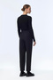 Black Trousers with Slit Detail 0240 - 6