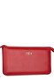 Red Wallet with Bracelet Detail Zc021