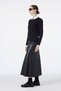 Buttoned Leather Black Skirt 0194 - 3