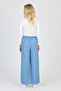 Denim Wide Leg Blue Trousers 0013 - 6