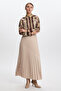 Ethnic Patterned Shirt Brown Shirt 0099 - 4