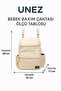 Unez Gogo Mother Baby Care Bag with Changing Mat as a Gift - 4