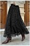 Flocked Lining Tulle Skirt Design - 2