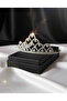 Binom Model Crystal Stone Bridal Crown, Promise Engagement Proposal Crown, Party Crown - 4