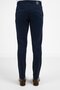 Men's Dark Navy Blue Side Pocket Cotton Slim Fit Chino Trousers 1003255155 - 5