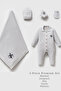 Luxury Knit Baby Boy Hospital Take-Home Set – Premium Baby Boy Gift Box - 3