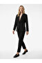 Straight Leg Viscose Blend Cigarette Pants with Pockets - 2