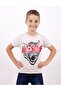 Boy's Printed Crew Neck Short Sleeve T-Shirt