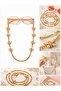 Butterfly Children's Glasses Cord / Chain Orange