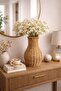 Nordic Touch Natural Rattan Decorative Vase - 5