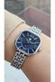 Rym-211503 Retro Square Steel Women's Watch - 2 Years Warranty Silver-Blue - 2