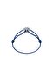 Mini Silver Soho Diamond Cord Bracelet