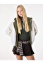 Hooded Zippered Plush Jacket with Pocket Detail