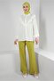 RIFFIR DETAIL BUTTONED BLUZ 43777 - 2