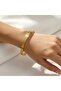 Ayetel Kürsi Bracelet – Gold Color, Stainless Steel Adjustable Unisex Design - 2